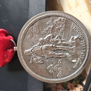 Vintage 1980's Casino Luzern Switzerland Medal, William Tell  Orden